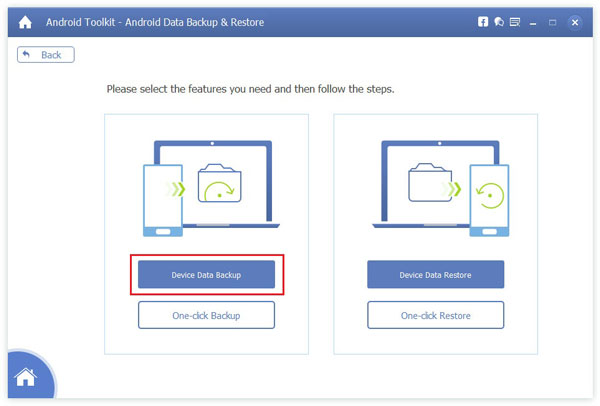 Click Device Data Backup