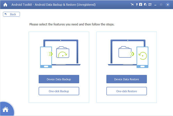 AnyMP4 Android Data Backup & Restore