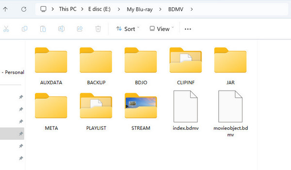 Bdmv Folder