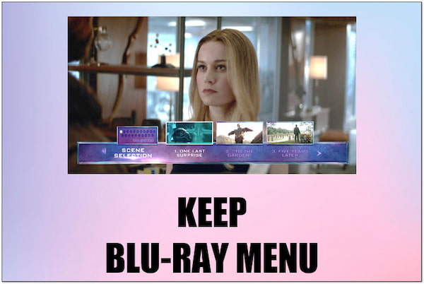 Keep Blu-ray Menu