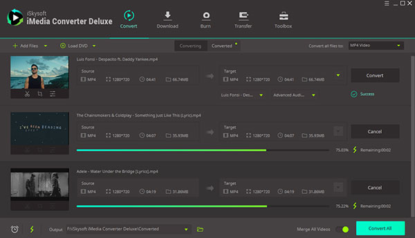 iSkysoft iMedia Converter Deluxe