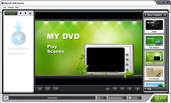 iSkysoft DVD Creator