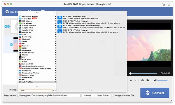 DVD Ripper for Mac screen