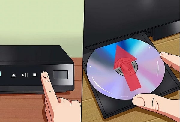 Insert Dvd Disc To Dvd Player