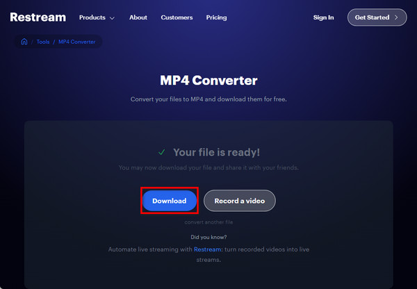 Restream Mp4 Converter Download Converted Dvd