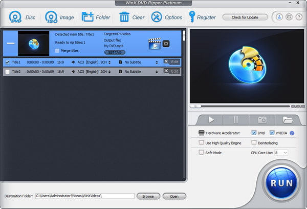 Winx Dvd Ripper Free Interface