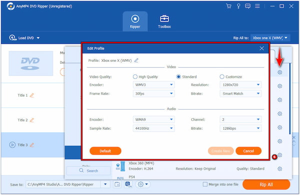 Configure Output Parameters