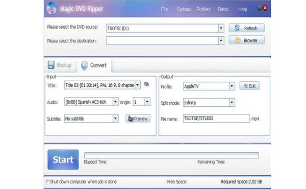 Magic Dvd Ripper Settings