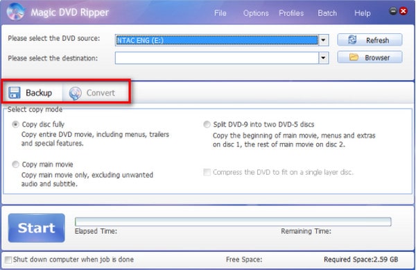 Magic Dvd Ripper Two Functions