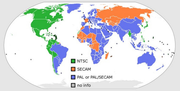 Pal Format Region