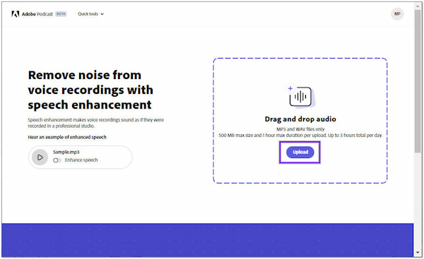 Adobe Enhanced Speed Upload