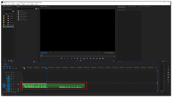 Compress Audio in Adobe Premiere Import