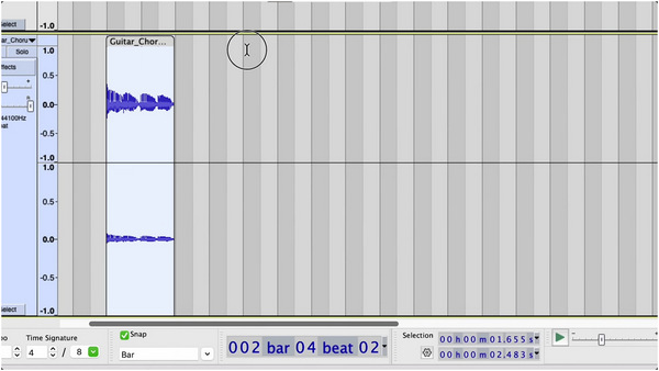 Audacity Interface