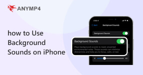 How to Use Background Sounds on iPhone