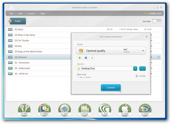 Freemake Audio Converter