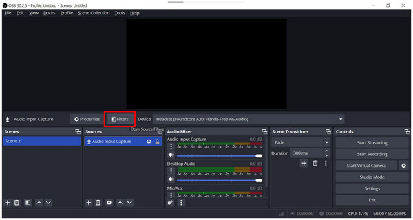 Obs Background Filters