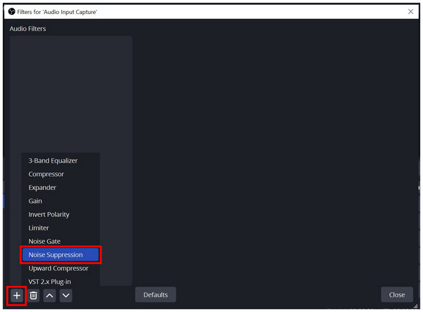 Obs Background Noise Suppression