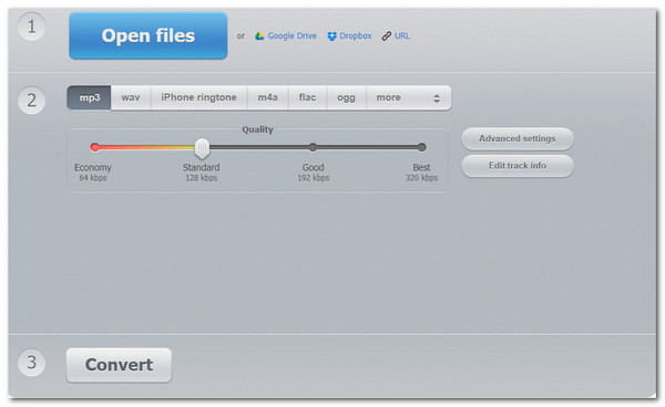 YouCompress Online Audio Converter