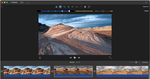 Change Video Hue On Mac Using iMovie