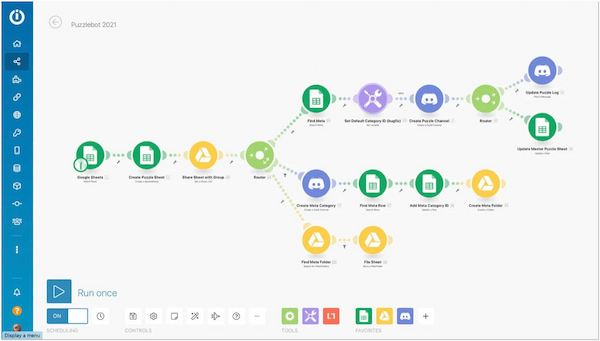 Integromat Interface