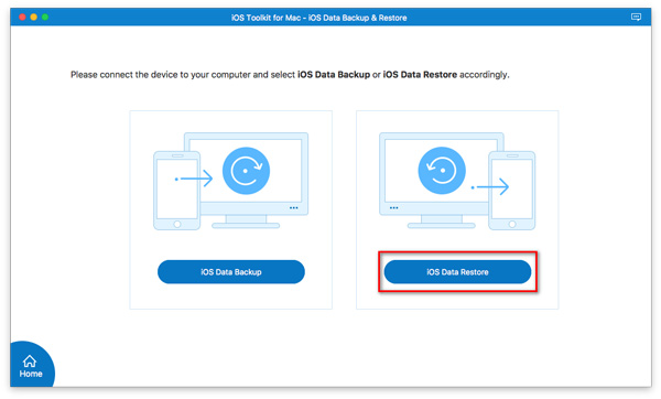 Select iOS Data Restore