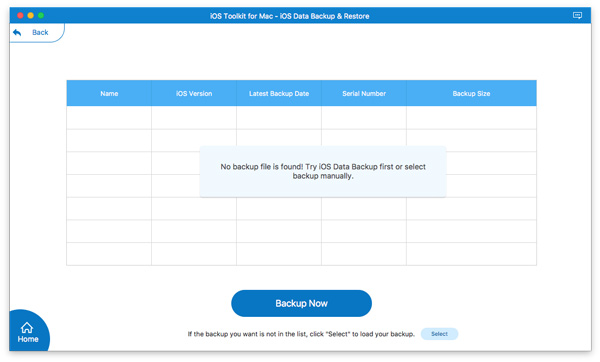 View iOS Backup