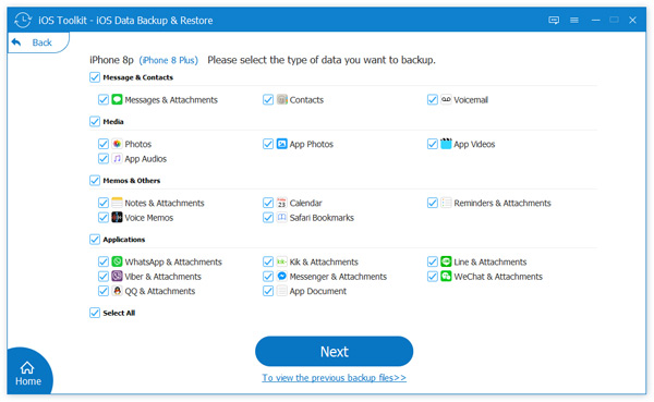 Select Data Type