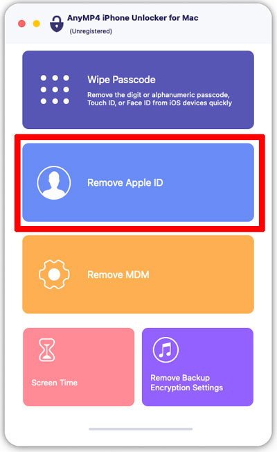 Remove Apple ID