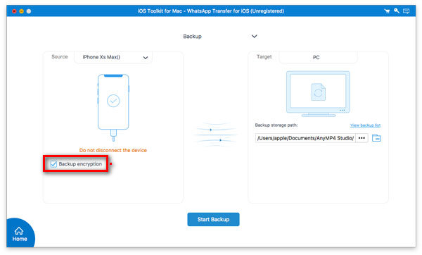 Backup Encryption