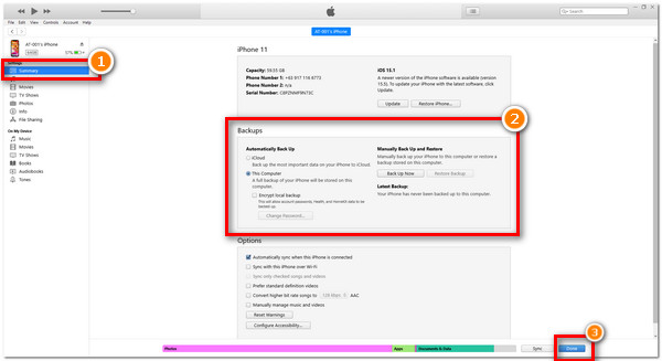 iTunes Backup Device