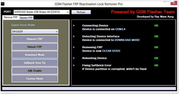 FRP bypass GSM