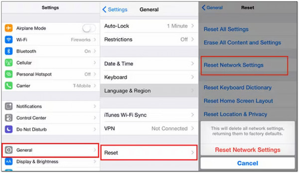 Reset Network Settings