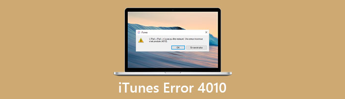 iTunes Error 4010