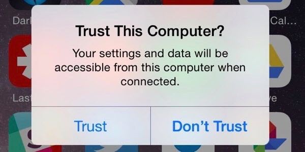 Trust This Computer