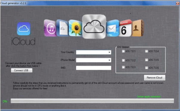 Icloud bypass tool