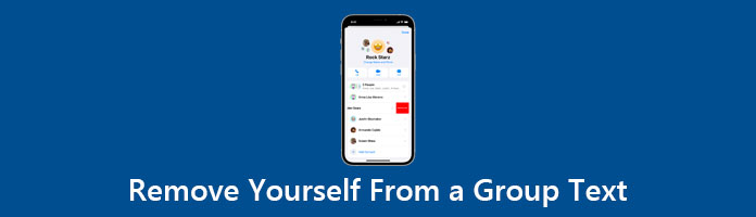 how To Remove to Yourself From a Group Text