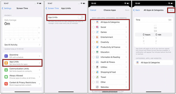 Set Screen Time Limit