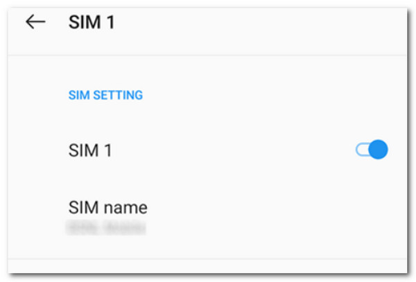 Enabling Sim Card