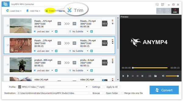 Select Cut Option