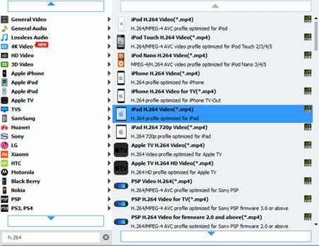 Choose Output Format