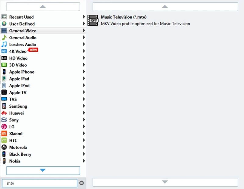 Add Video and Set Output Format