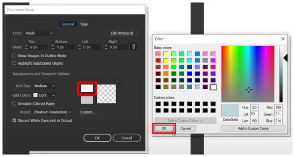 illustrator Background Color Color Selector