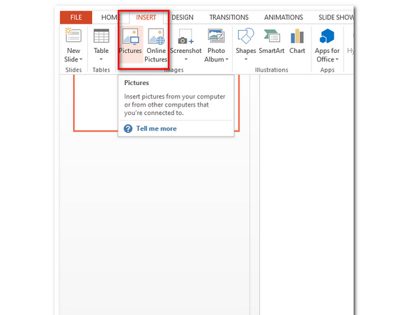 PowerPoint Resize Picture Insert Image File