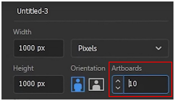 Make A Gif in illustrator Add Artboards