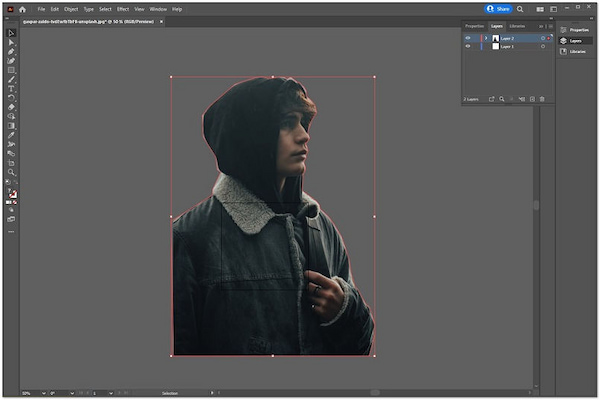 Make Background Transparent in Illustrator Transparent