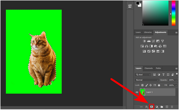 Photoshop Add Layer Mask