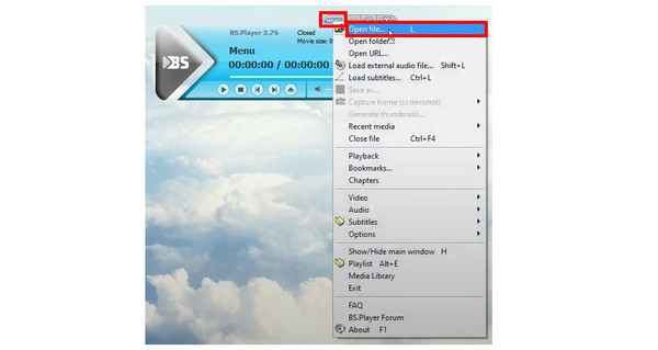 Bsplayer Open File