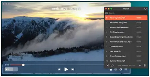 Elmedia Video Player Interfacee