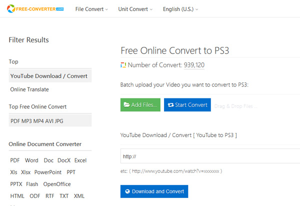 Free converter