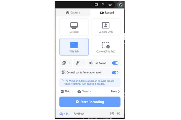 Awesome Screenshot Recording Modes